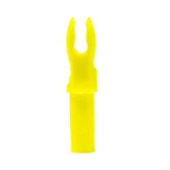 Bohning A Nock 12 Pack Neon Yellow 10151NY 5MM X Nock .204 ID