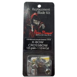 Grim Reaper Broadheads Crossbow RazorCut Broadhead 3 Blade Replacement Kit 125 Grain #1918