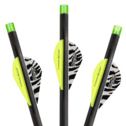 Lumenok Lumen Arrow Lighted Flat Nock Green Crossbow Bolt 20″ 3 Pack BECF3G