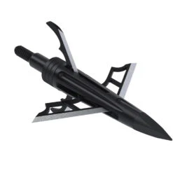 New Archery Products Broadhead Crossbow DK4 4 Blade 1 3/8″ Cut 125 Grain 3 Pack Mechanical NAP-60-DKX125