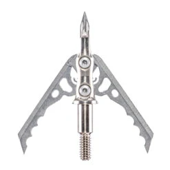 Rage Broadheads 2 Blade 1.75″ Expandable Cut Hypodermic NC +P 125 Grain 3 Pack Broadhead R38700