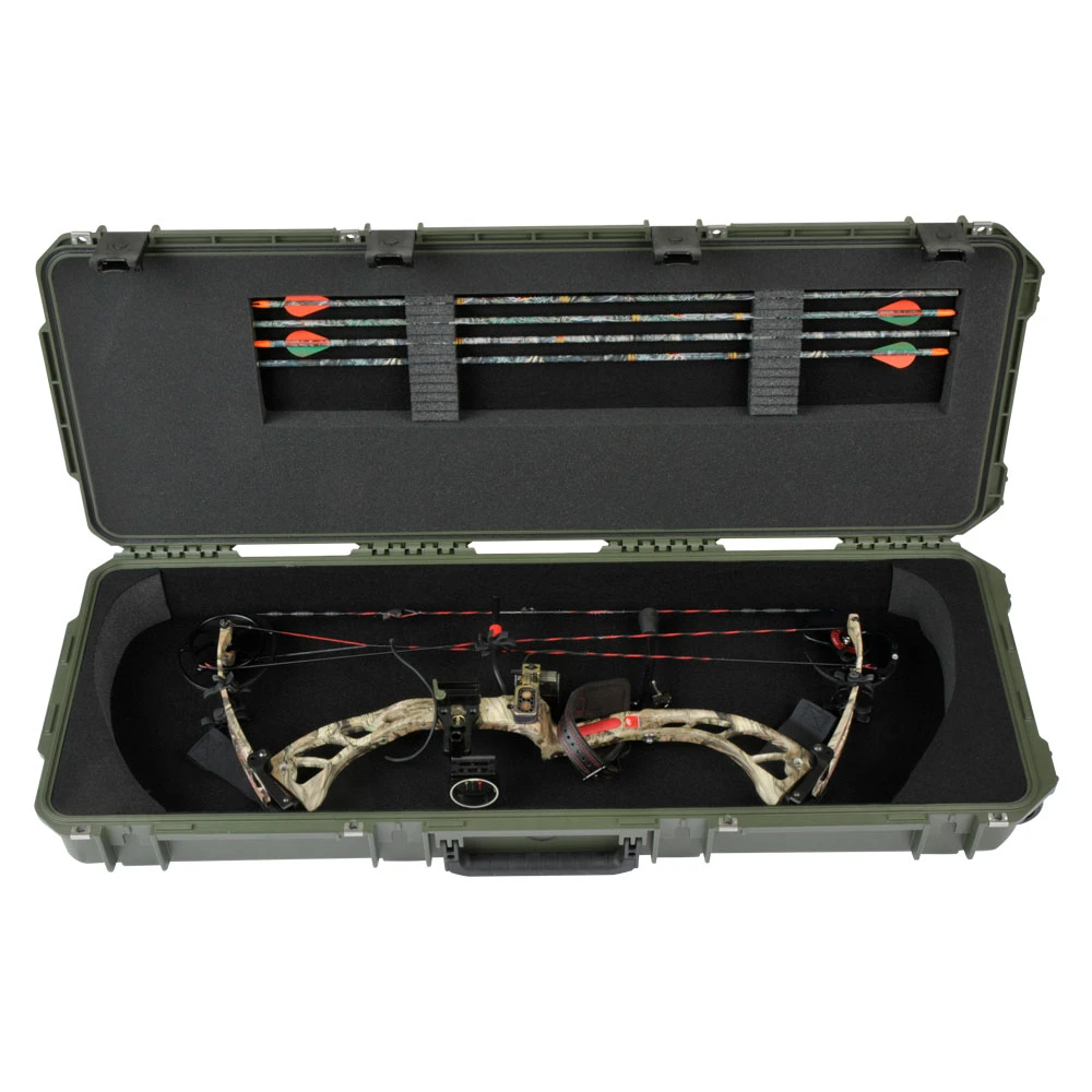SKB Case Bow Case ISeries Parallel Limb 39″x13.5″x5″ Olive Green 3i-4214-PL-M