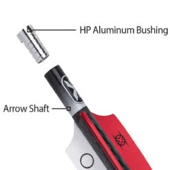 TenPoint Crossbow Alpha-Nock HP Aluminum Bushing Replacement 12pk .300 HEA-3482.12