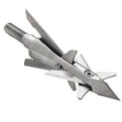 TruGlo Crossbow Broadhead Titanium X Mechanical 4 Blade 100 Grain 1 3/4″ Cut 3 Pack TG3202AX